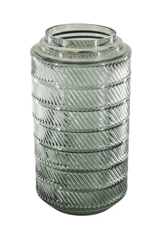 Vaas Pattern Smokey glas