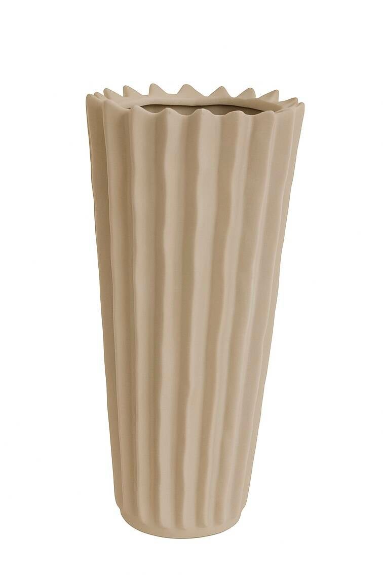 Vaas Ribbel Zand -Mat Beige