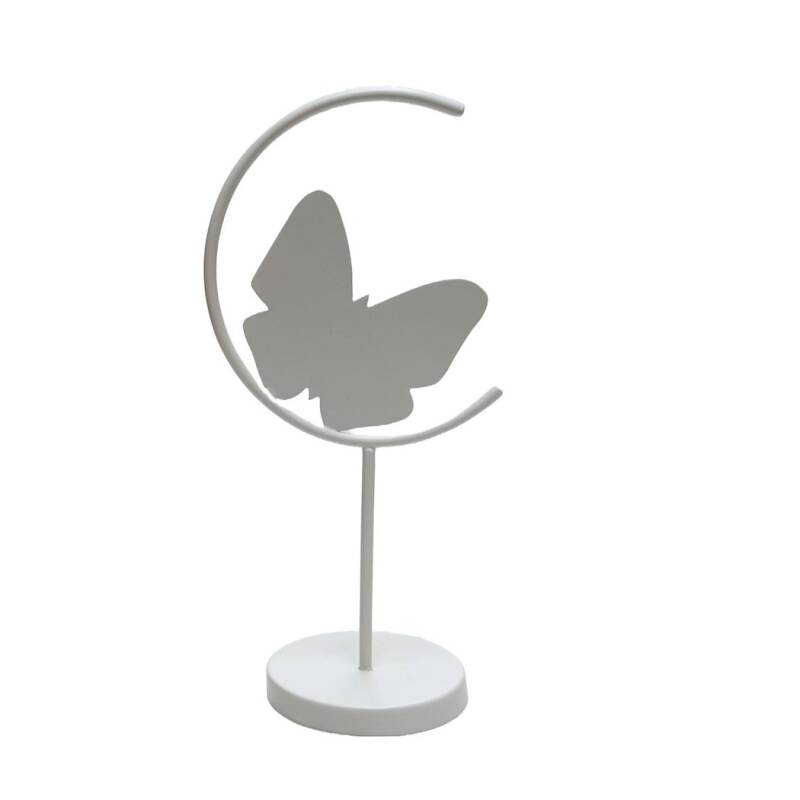 Metalen vlinder van Vase The World