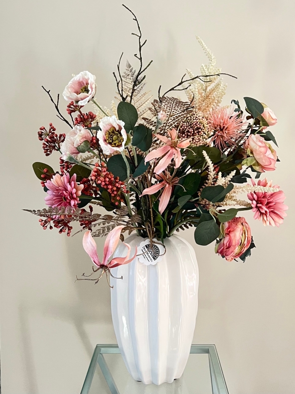 Zijden bloemen boeket Glamour