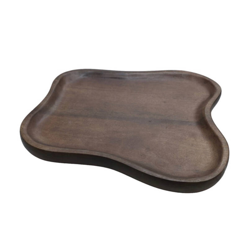 Dienblad Breckenridge walnut hout  | Decoratieblad