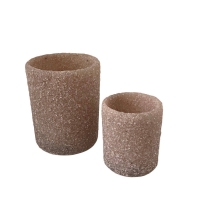 Waxinelicht ALICE  sand kleur S