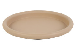 Rond Dienblad Matteus Beige | Decoratieblad